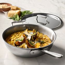 All-Clad D5® Brushed Risotto Pan, 4-Qt