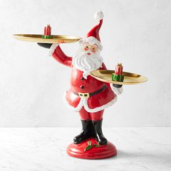 Mark Roberts Santa with Tray Decor