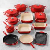 Le Creuset Signature Mixed Material 18-Piece Cookware & Bakeware Set Simolary simolary.com 18