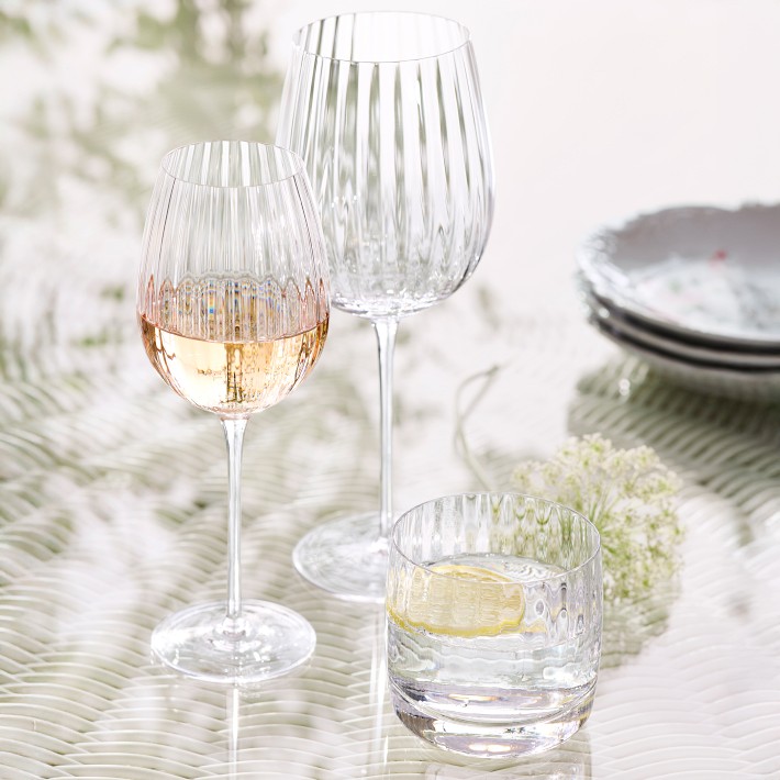 Williams Sonoma Reserve Optic Double Old-Fashioned Glasses
