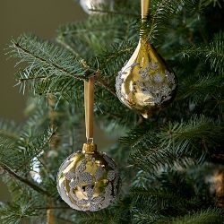 Josh Young x Williams Sonoma Home Beaded Ornaments, Set of 6
