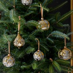 Josh Young x Williams Sonoma Home Beaded Ornaments, Set of 6