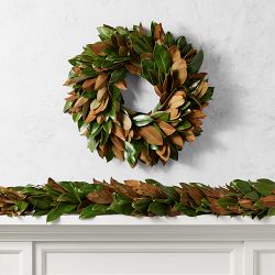 Magnolia Live Wreath &amp; Garland