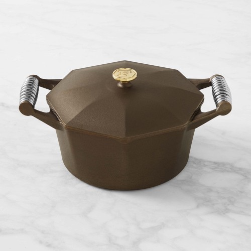 Finex Seasoned Cast Iron Dutch Oven with Lid, 7-Qt
