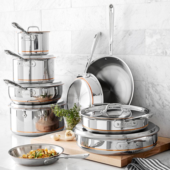 All-Clad Copper Core® 25-Piece Cookware Set | Williams Sonoma