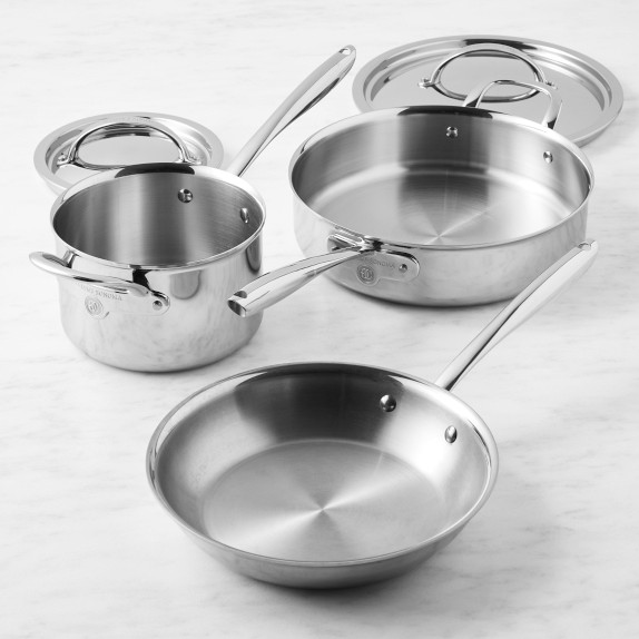 Williams Sonoma Thermo-Clad™ 5-Piece Cookware Set | Williams Sonoma