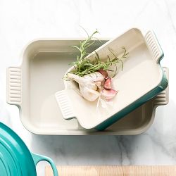 LE CREUSET オブロングプレート 3枚セット Le Creuset Heritage Rectangular Dishes Set of 3 | Williams Sonoma