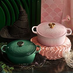 Wicked x Le Creuset Dutch Ovens – Glinda Pink & Elphaba Green