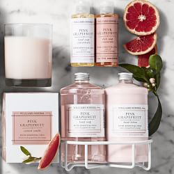 Williams Sonoma Pink Grapefruit Hand Soap &amp; Lotion 3-Piece Set