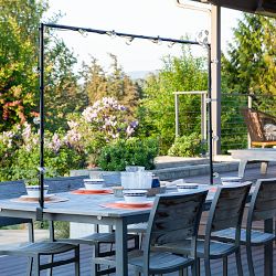 IYN Indoor Outdoor Table Frame for String Lights &amp; Décor