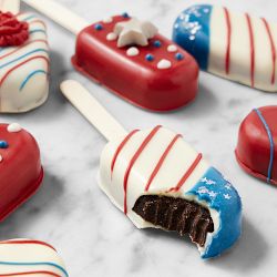 Patriotic Cakesicles, Set of 8