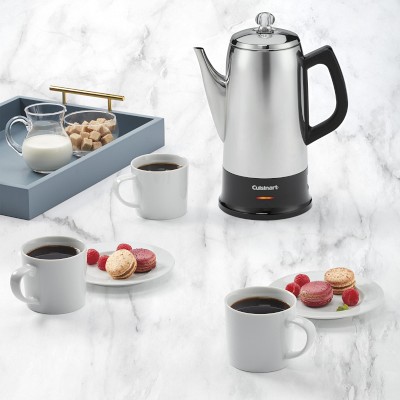 Cuisinart Classic Stainless-Steel Percolator, 12-Cup Simolary simolary.com 12