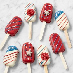 Patriotic Cakesicles, Set of 8