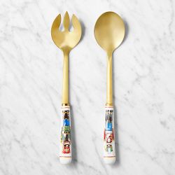 Twas the Night Before Christmas Salad Servers