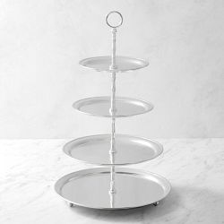 Heirloom Silver 4-Tiered Stand
