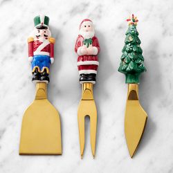 'Twas The Night Before Christmas Cheese Knives, Set of 3