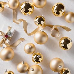 Balsam Hill Essentials Classic Ornaments, Set of 24