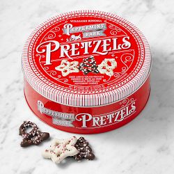 Williams Sonoma Peppermint Bark Pretzels