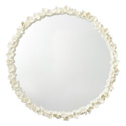 AERIN x Williams Sonoma Home Coral Round Mirror