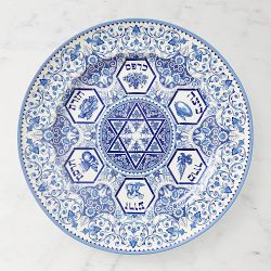 Spode Blue Seder Plate