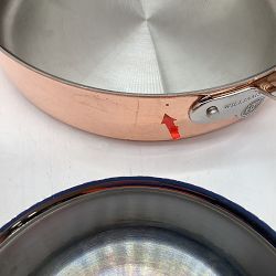 OPEN BOX: Williams Sonoma Thermo-Clad™ Copper 10-Piece Cookware Set