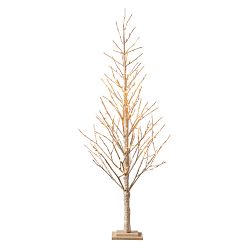Champagne Glitter LED Faux Tree