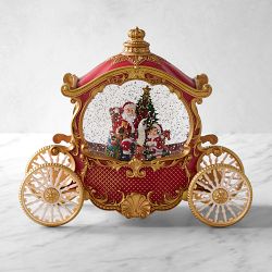 Mark Roberts Musical Carriage Santa Decor