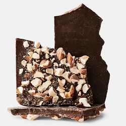 Williams Sonoma Dark Chocolate Salted Almond Bark