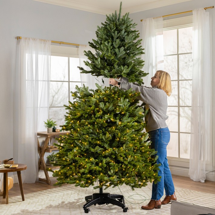 Balsam Hill Most Realistic Balsam Fir Flip Christmas Tree