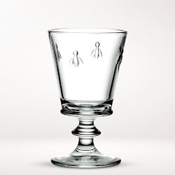 La Rochere Bee Goblets, 8.5-oz, Set of 6, Clear