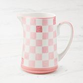 MacKenzie-Childs Stoneware Check Pitcher Simolary simolary.com 11