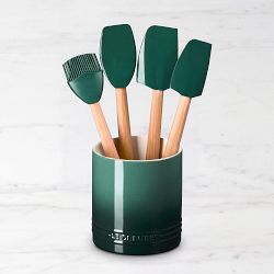 Le Creuset Signature Tools with Utensil Crock, Set of 5,  Artichaut