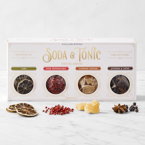 Williams Sonoma Soda & Tonic Cocktail Garnish Gift Set
