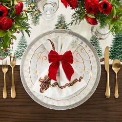 Holiday Trees  Napkins, Set of 4
