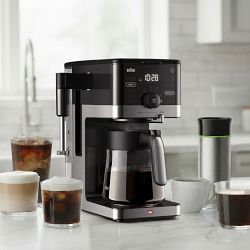 Braun OptiBrew Pro Pod Free Drip Coffee Maker, 12-Cup