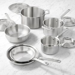 Made In Stainless-Steel 10-Piece Cookware Set