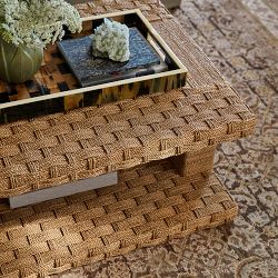Horn and Bone Rectangular Tray
