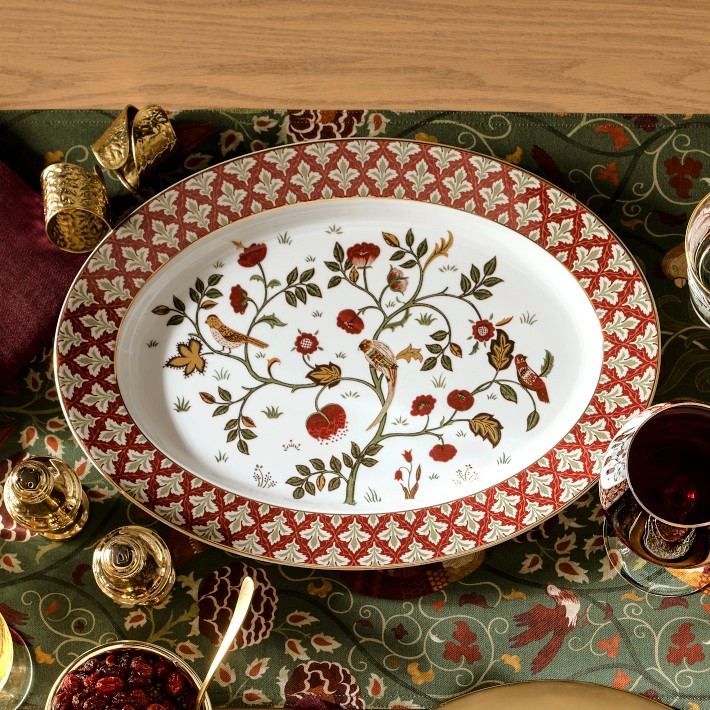 Morris & Co. Essex Oval Platter | Williams Sonoma