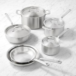 Made In Stainless-Steel 10-Piece Cookware Set