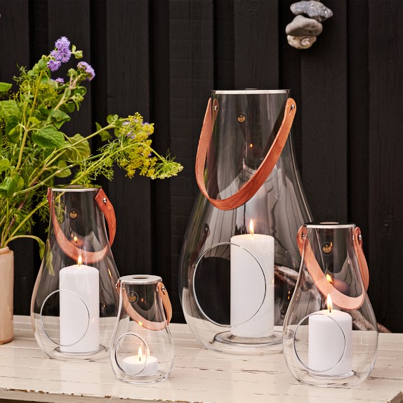HOLMEGAARD DESIGN WITH LIGHT ランタン 25cm Holmegaard Design with Light Lantern | Williams Sonoma