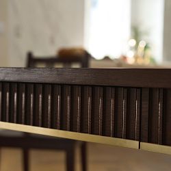 Christopher Peacock x Williams Sonoma Home Greenwich Dining Table (96")