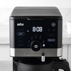 Braun OptiBrew Pro Pod Free Drip Coffee Maker, 12-Cup