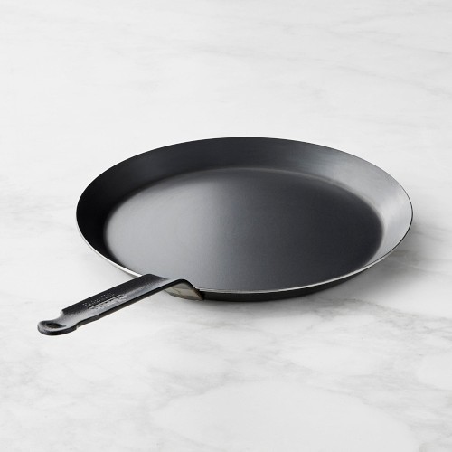 de Buyer Blue Carbon Steel Crêpe Pan, 9.5