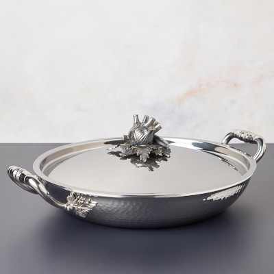 Ruffoni Opus Prima Hammered Stainless-Steel 8-Piece Cookware Set Simolary simolary.com 19