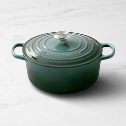 Le Creuset Signature Enameled Cast Iron Round Dutch Oven, 5.5-Qt, Ocean