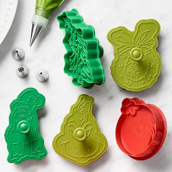 The Grinch™ Christmas Impression Cookie Cutters, Set of 22