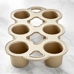 Nordic Ware Nonstick Cast Aluminum Popover Pan, 6-Well