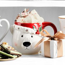 Polar Bear Figural Mugs