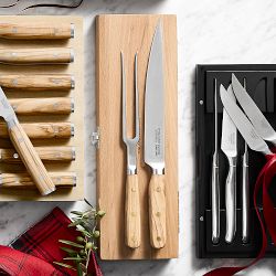 Williams Sonoma Elite Olivewood Carving Set