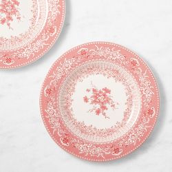 Spode x Williams Sonoma English Floral 12-Piece Dinnerware Set with Appetizer Plates